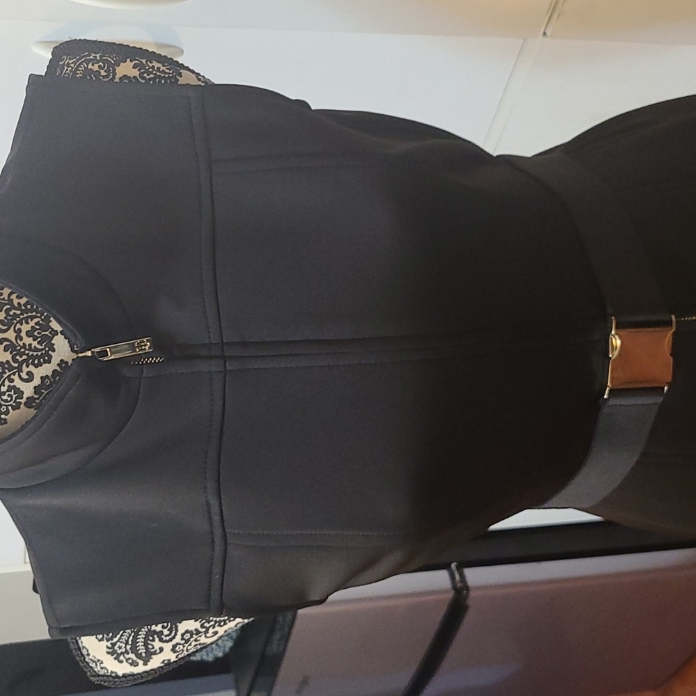 Tommy Hilfiger black dress with belt